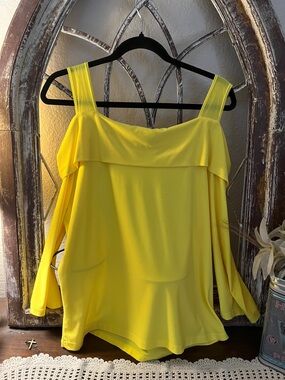 Clara S. Yellow Blouse - XL
